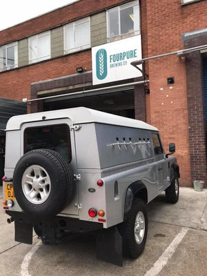 Landrover beer tap conversion for Fourpure