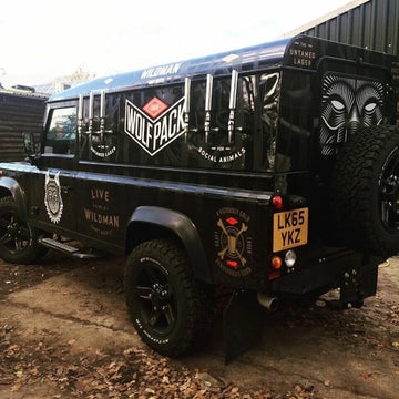 Landrover tapwall conversion for Wolfpack lager