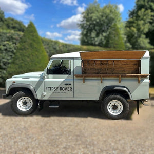 Draught on the Move: Morepour Installs Dispense System in The Tipsy Rover’s Land Rover Bar - Morepour Drinks Dispense