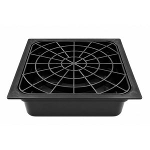Black Plastic Beer Drip Tray – 166mm x 166mm (6")