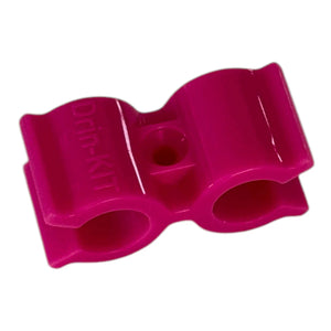 Drin-Klip - Beer and gas line pipe clip pink