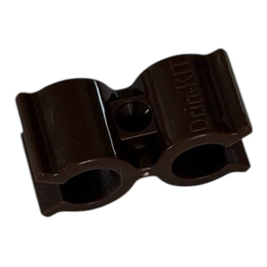 Drin-Klip - Beer and gas line pipe clip brown