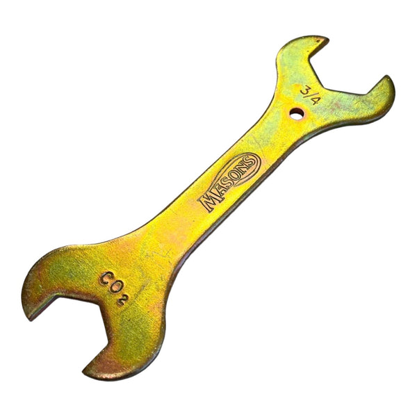 Gas bottle spanner CO2 mixed gas