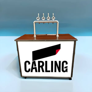 Carling custom built mobile bar