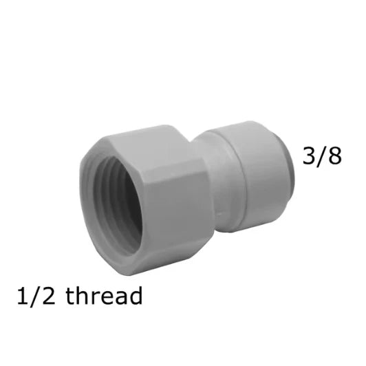 3/8 x 1/2'' BSP Keg Coupler Fitting (Blue) | Reliable Beverage Dispensing