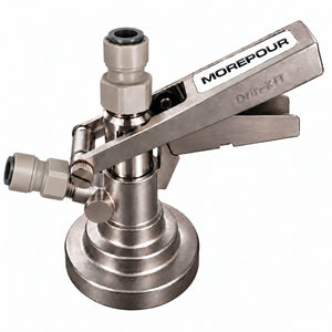 G Type Keg Coupler | Grundy Keg Coupler with pushfit fittings