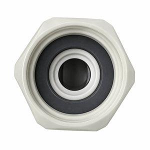 3/8" x 1/2" BSP Keg Coupler Fitting – Grey Push-Fit Adaptor