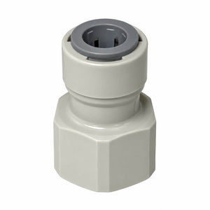 3/8" x 1/2" BSP Keg Coupler Fitting – Grey Push-Fit Adaptor