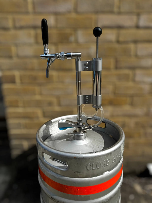 Draught party pump keg dispenser