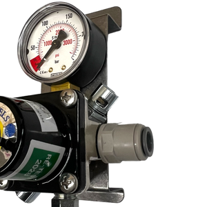 Mixed gas primary regulator beer valve | wall mountable