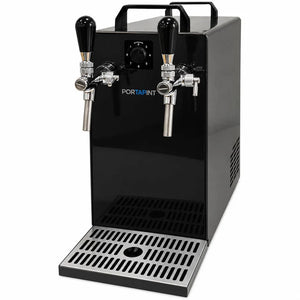 PortaPint 50C Draught Beer Dispenser – Twin Tap Portable Beer Cooler