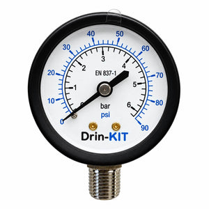Replacement Pressure Gauge for Secondary Gas Regulator Valve