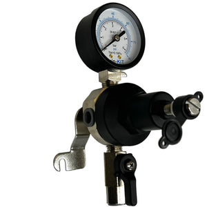 Secondary regulator valve wall mountable