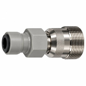 Stainless Steel Font-to-Dispenser Converter Piece – 3/8-Inch Pipework