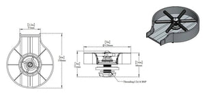 The Original Rinser – Glass Rinser V2 Chrome - Morepour Drinks Dispense