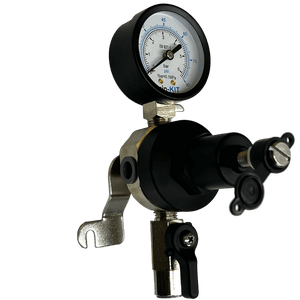 Secondary gas regulator wall mountable - Morepour Drinks Dispense