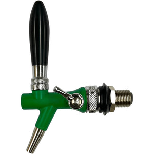 Green ACE compensator beer tap 1/2'' thread 5/16'' inlet 35mm Shank