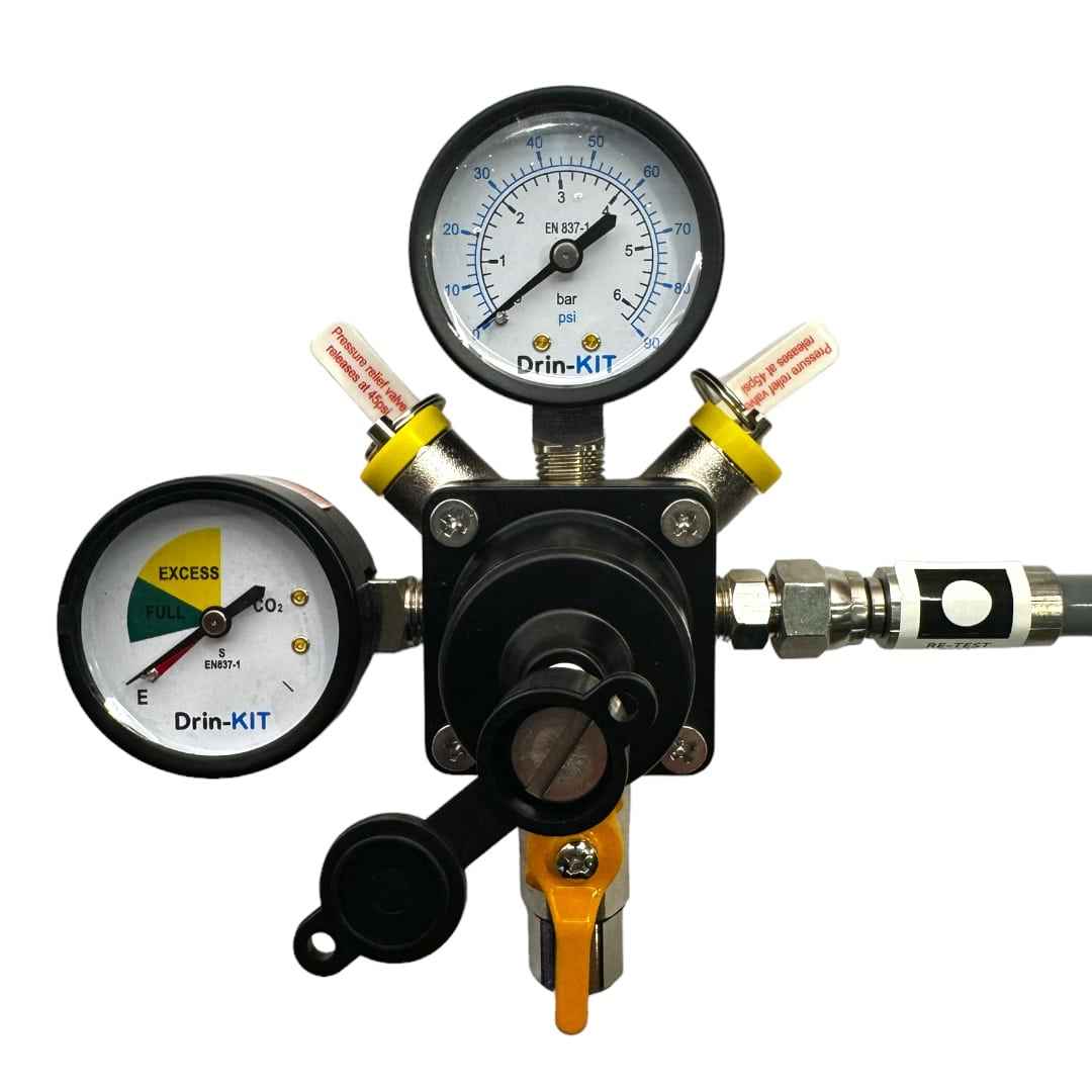 Primary Regulator CO2 Bottle Mounted Primary Regulator CO2 Bottle Mounted