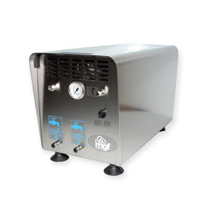 MGF Compressors - Mini bev 2 evo (suitable to run 5/6 keykegs or similar) with 3L air receiver. - Morepour Drinks Dispense
