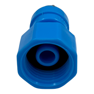 3/8 x 1/2'' bsp keg coupler fitting (Blue) - Morepour Drinks Dispense