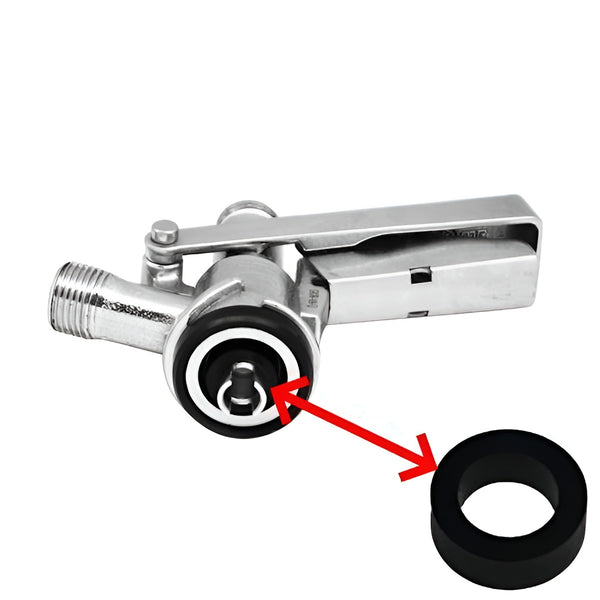 Rubber seal for Sankey keg coupler (inner) S type