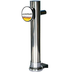 Unity font draught beer tower - Morepour Drinks Dispense