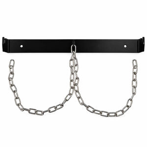Twin Gas Bottle Wall Chain & Bracket – Double CO2 Cylinder Restraint